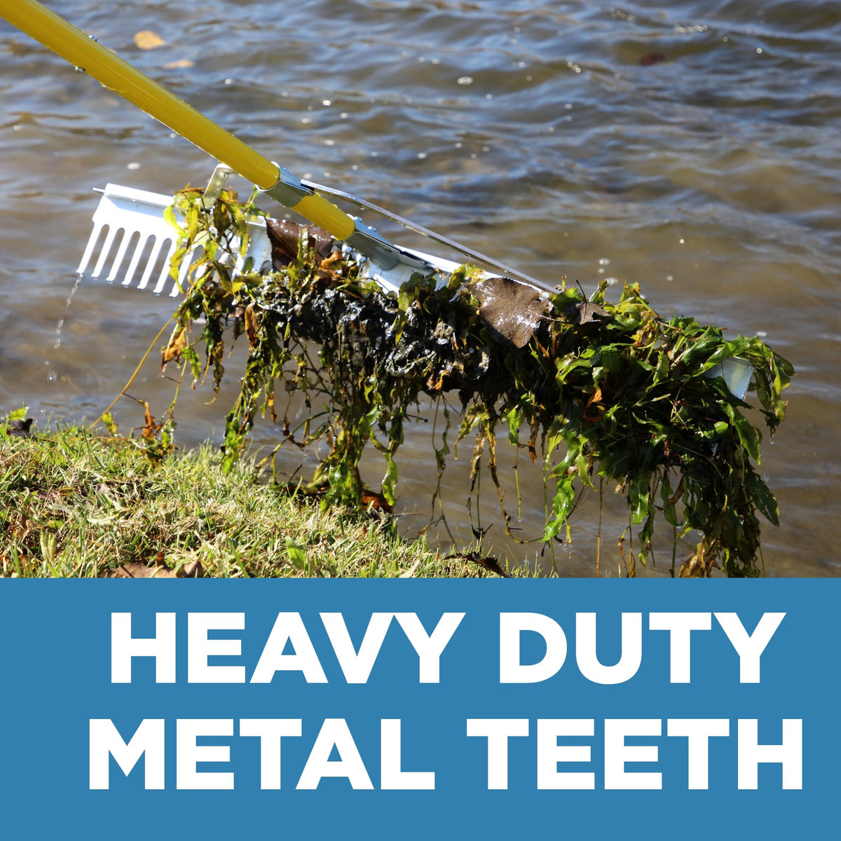 Weed Razer Jenlis Razer Rake lightweight 5.4-pound build supports repeated use.