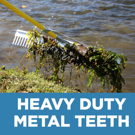 Weed Razer Jenlis Razer Rake lightweight 5.4-pound build supports repeated use.