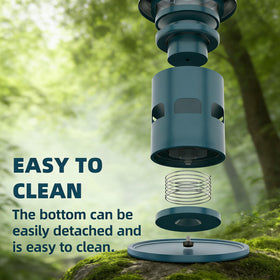 WeeFeetc easy-fill and bottom-clean design simplifies maintenance.
