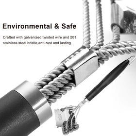 Weetiee tough plastic handle provides secure grip.