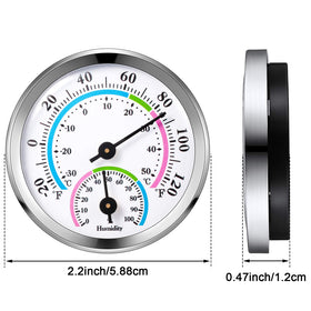 Weewooday aluminum dial provides clear readings for quick checks