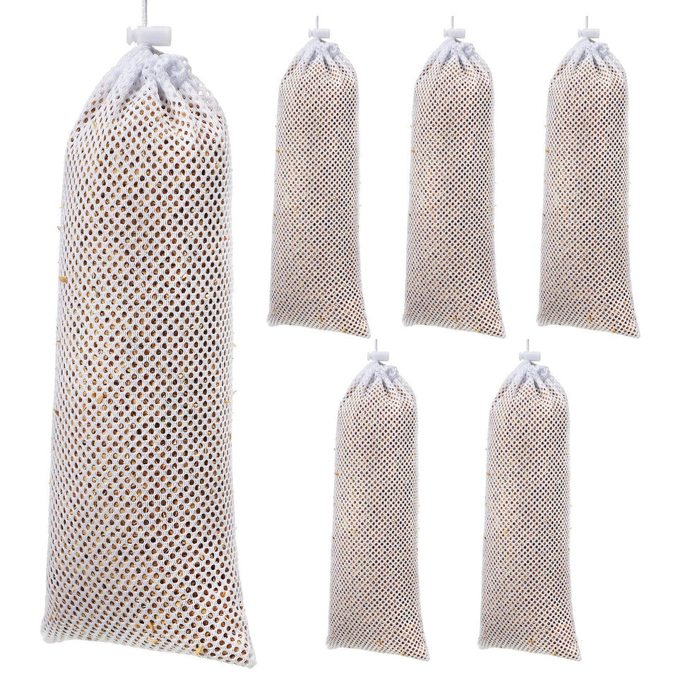 Weewooday Finch Sock Feeder front view for compact outdoor use