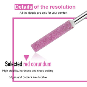 Weewooday pink grinding head detail shows durable material for heavy duty work
