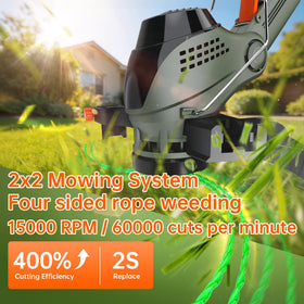 WeGofly 13-inch cutting width boosts trimming efficiency