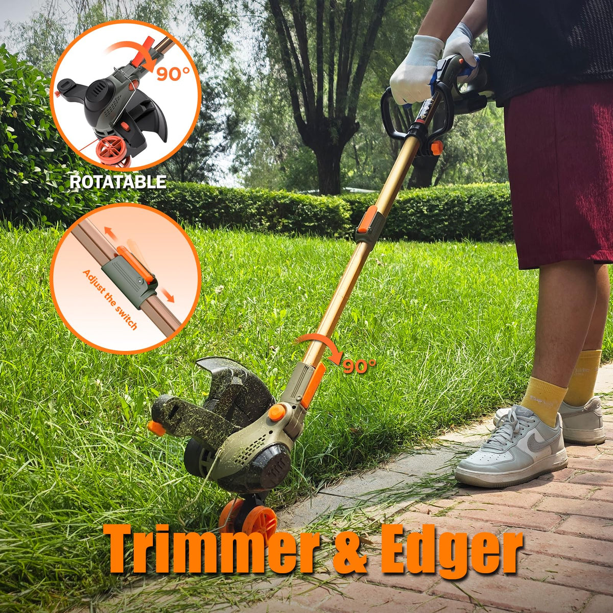 WeGofly 4-in-1 attachments demonstrate versatile trimming options