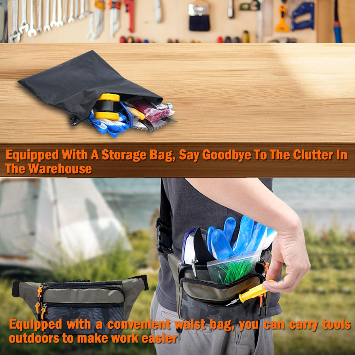 WeGofly complete accessories and storage bag ready to use