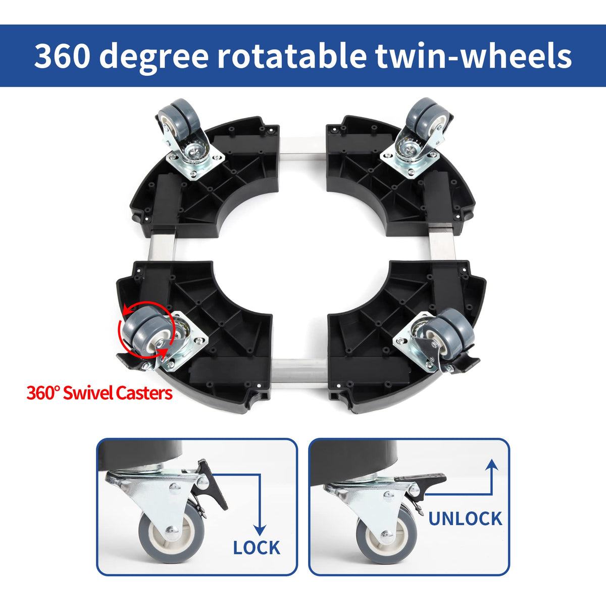 WEIBIDA pull-buckle design simplifies size adjustments without complicated screws