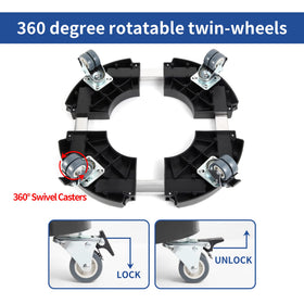 WEIBIDA pull-buckle design simplifies size adjustments without complicated screws