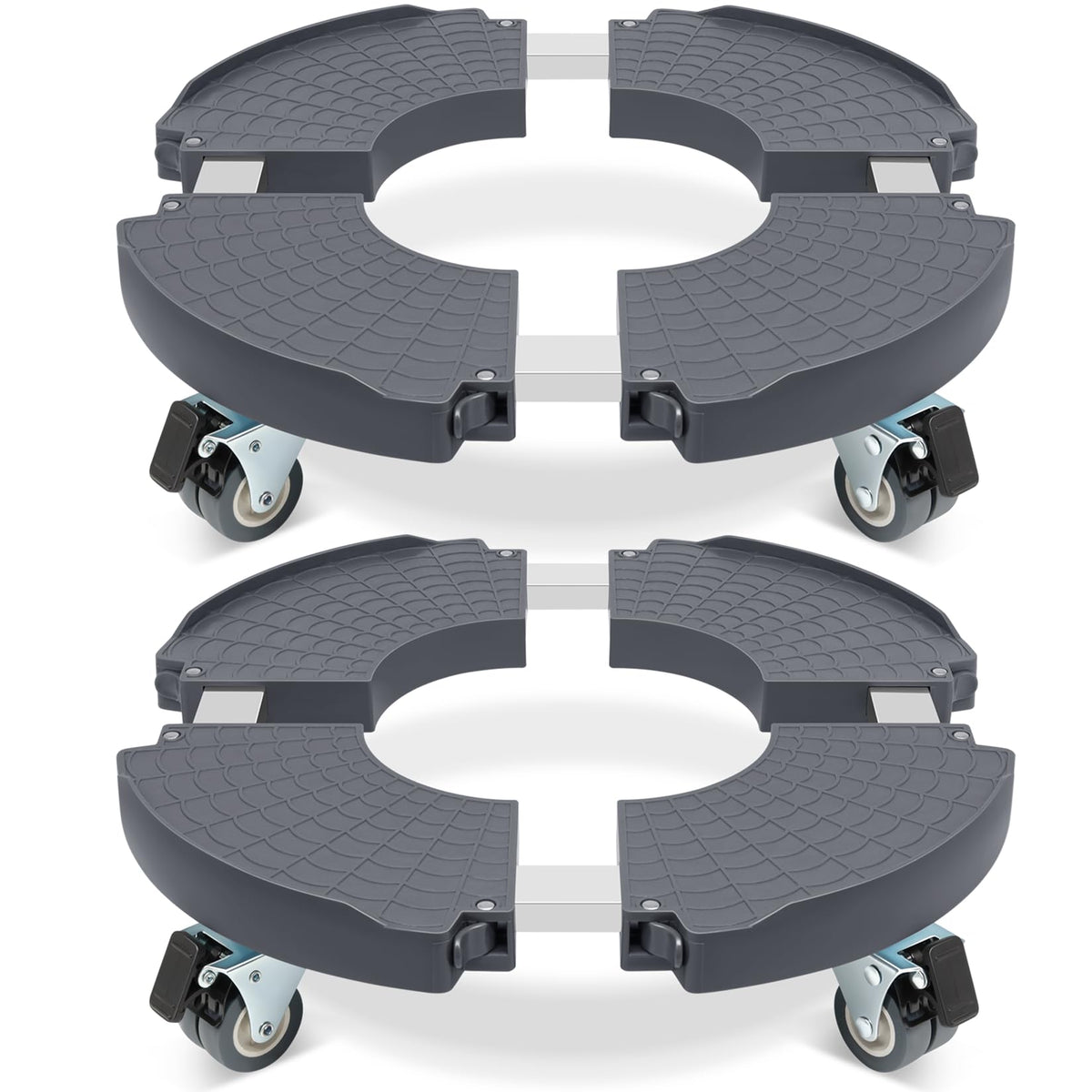 WEIBIDA round dolly with wheels adjustable for diverse pots and easy repositioning.