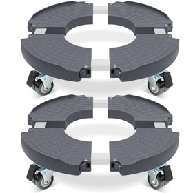 WEIBIDA round dolly with wheels adjustable for diverse pots and easy repositioning.