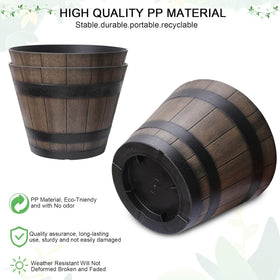 WEICHENGXING rustic wood-finish details suit patios and porches