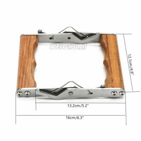 WEICHUAN bee hive frame grip shown with beech wood handle for comfortable lifting.
