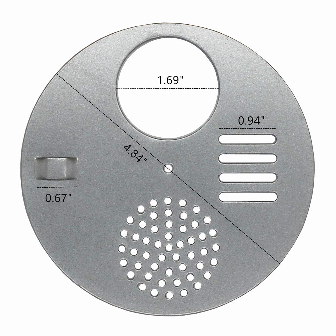 WEICHUAN galvanized iron hive disc pack showing durable construction for long-lasting use.