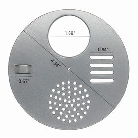 WEICHUAN galvanized iron hive disc pack showing durable construction for long-lasting use.