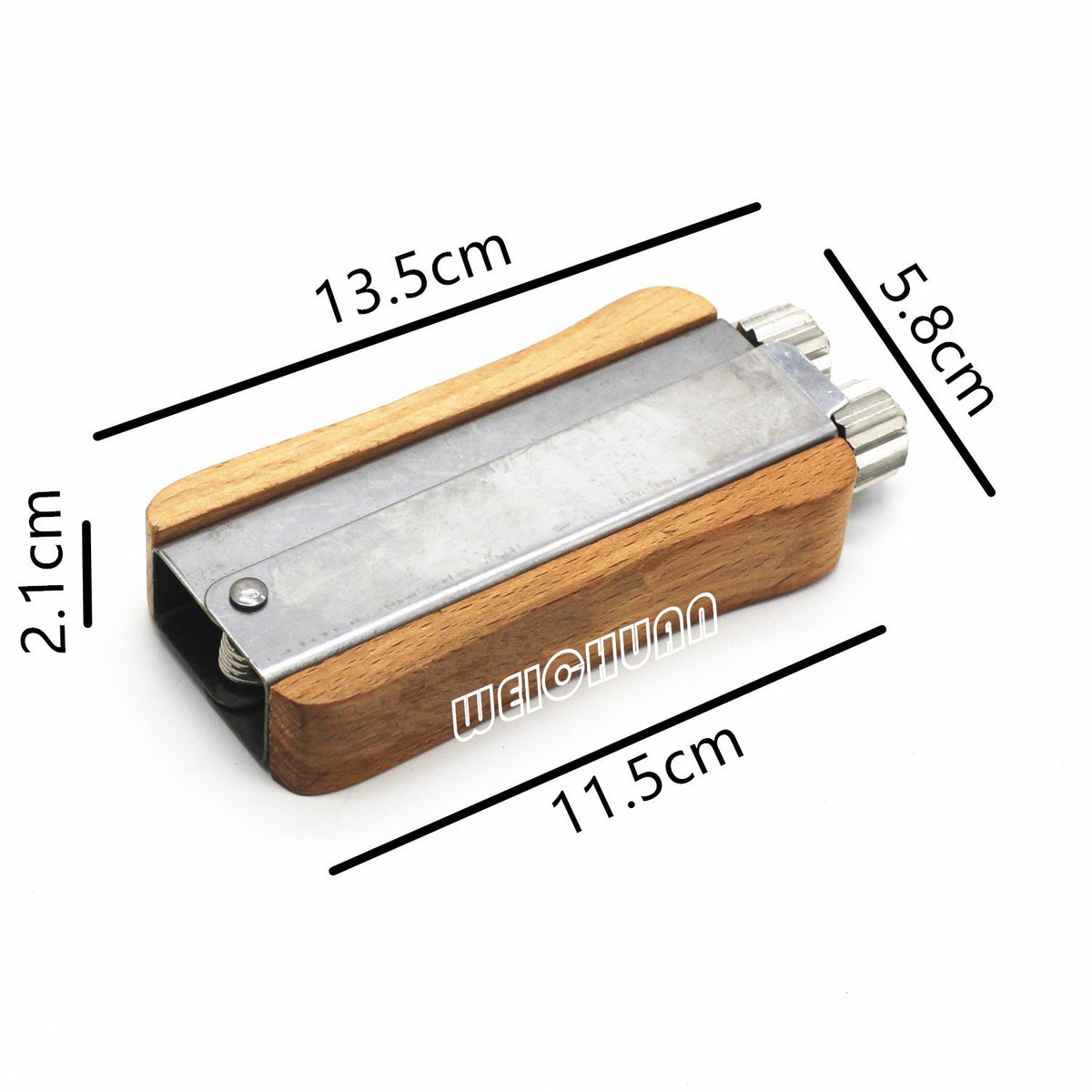 WEICHUAN crimping tool in action, ideal for securing hive frame wires