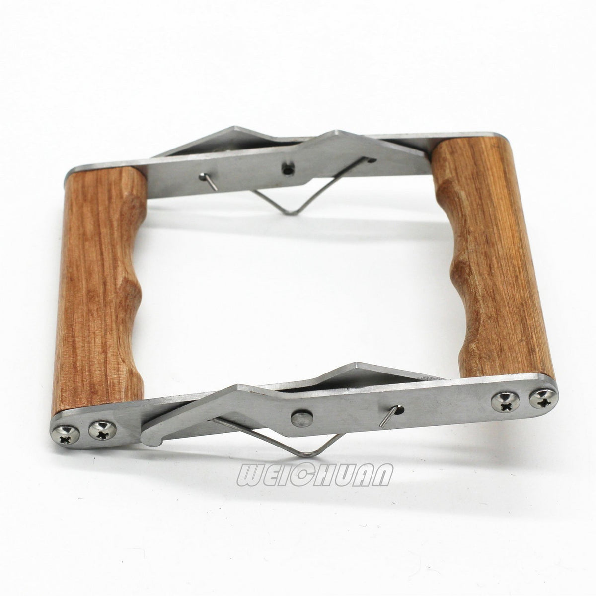 WEICHUAN stainless-steel jaws ensure stable frame lifting for wired or unwired frames.