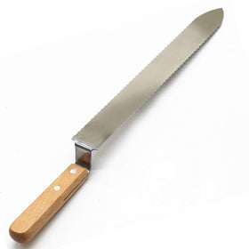 Weichuan uncapping knife close-up shows serrated edge for efficient wax cap removal.