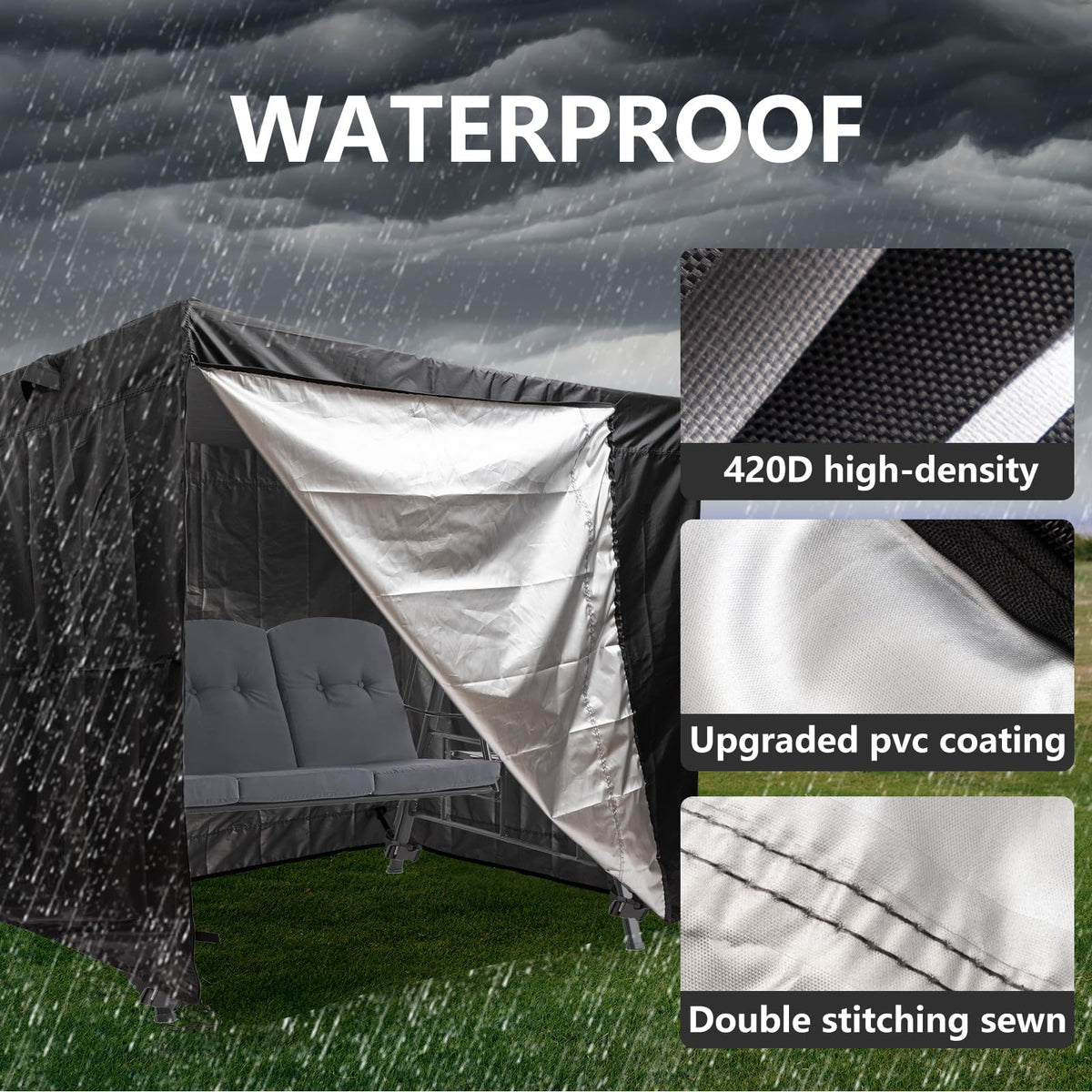 WEIMELL fit features show drawstrings and buckles for secure wind protection.