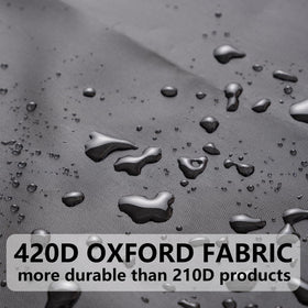 WEIMELL closeup of Oxford fabric showing durable waterproof material.