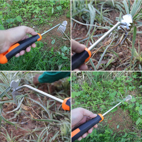 Weivone weeding tool features ergonomic grip for comfortable gardening.