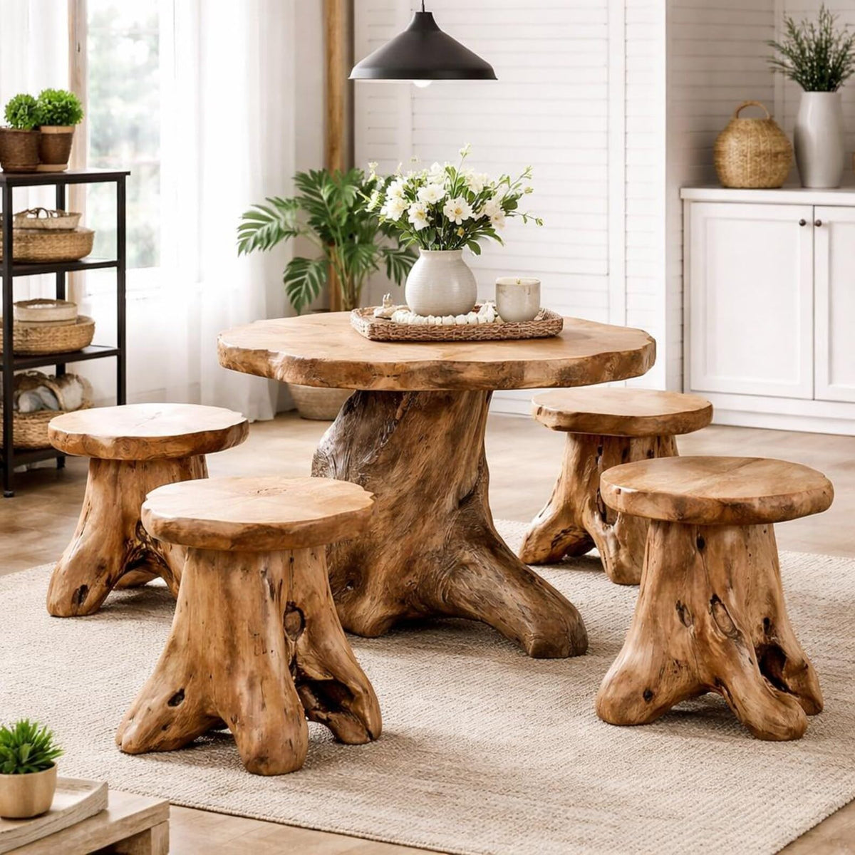 WELLAND cedar-stump grain closeup highlights natural texture and rugged character.