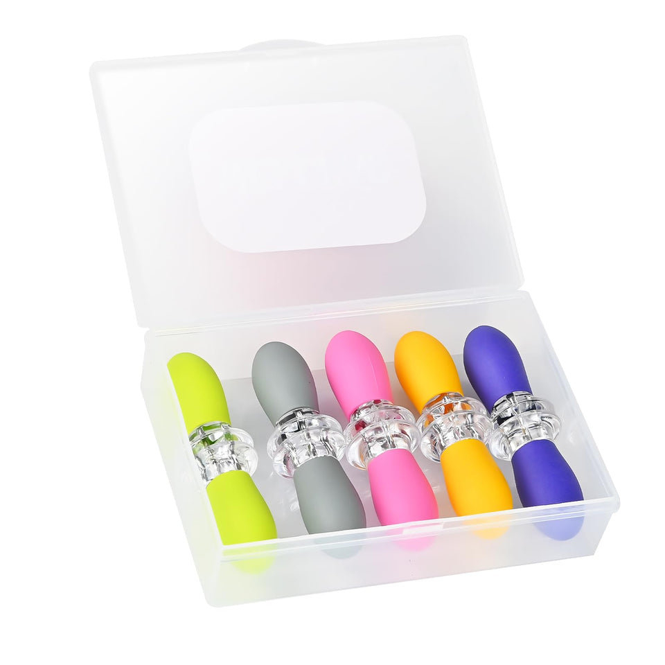 WELLFAR corn holders with rainbow silicone handles for comfortable, mess-free outdoor dining.