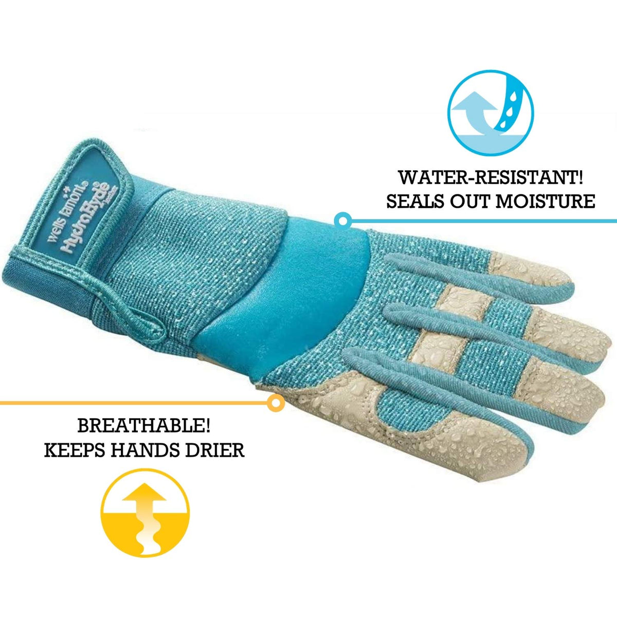 Wells Lamont adjustable wrist gloves ensuring a secure fit and cleanliness
