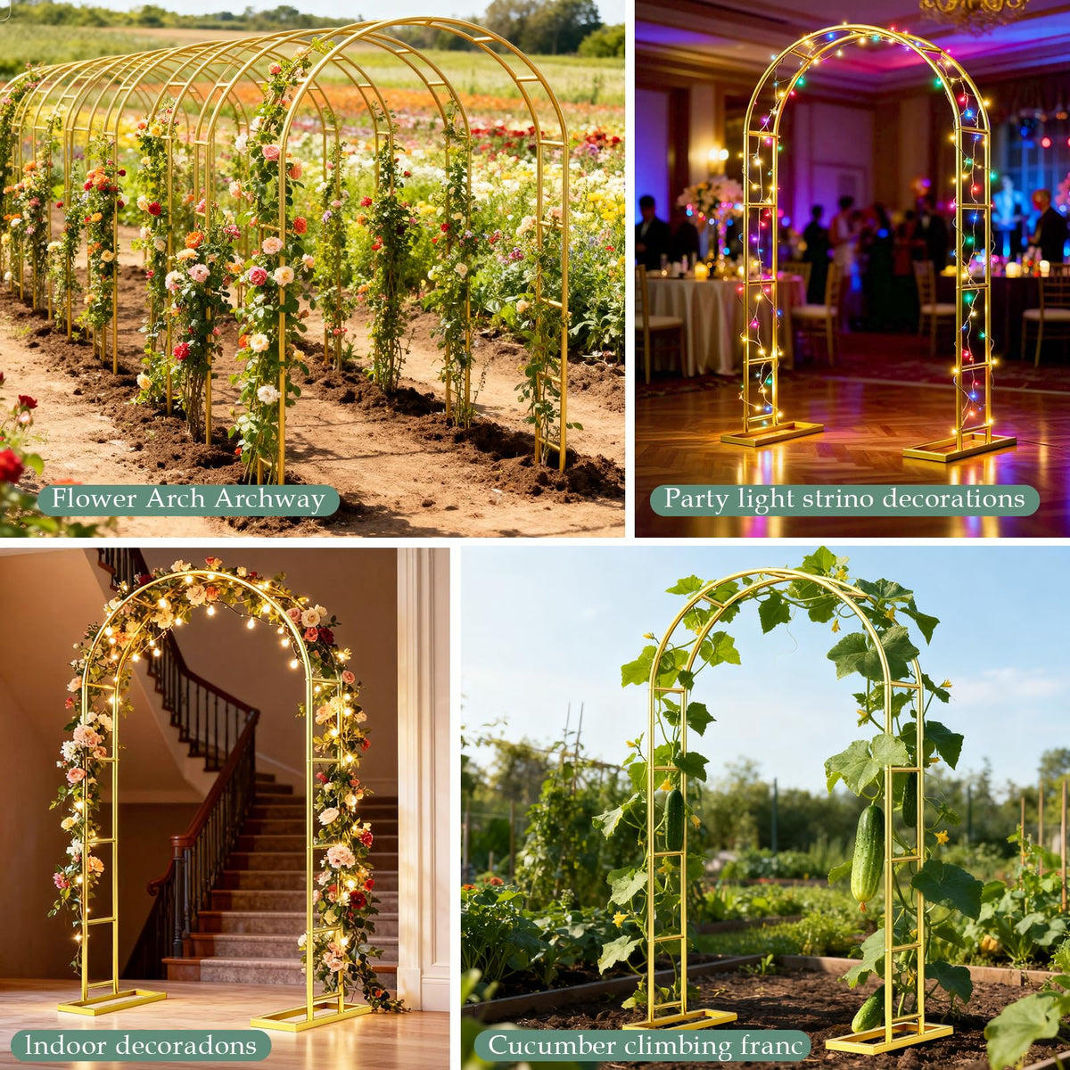 WellSign arch stand folds for easy assembly and compact storage after events.