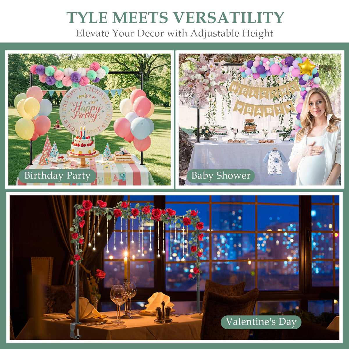 WellSign heavy-duty metal tubing feels sturdy for décor applications.