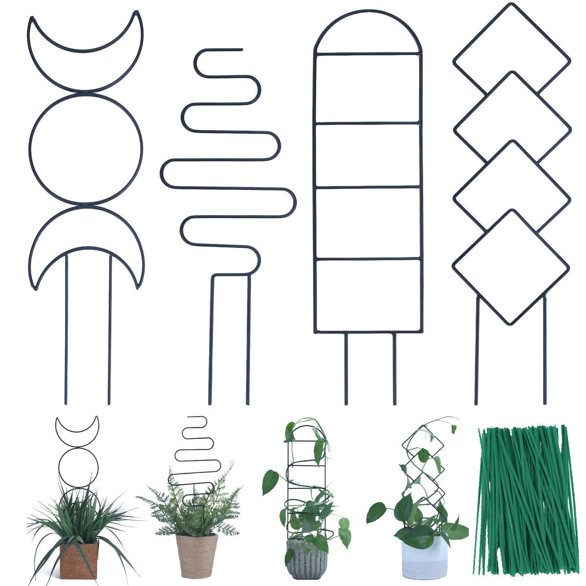 WellSign pattern-1 trellis supports climbing vines and enhances decor