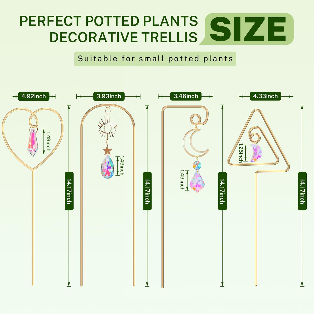 WellSign window decor trellis pairs with potted plants for bright focal points.