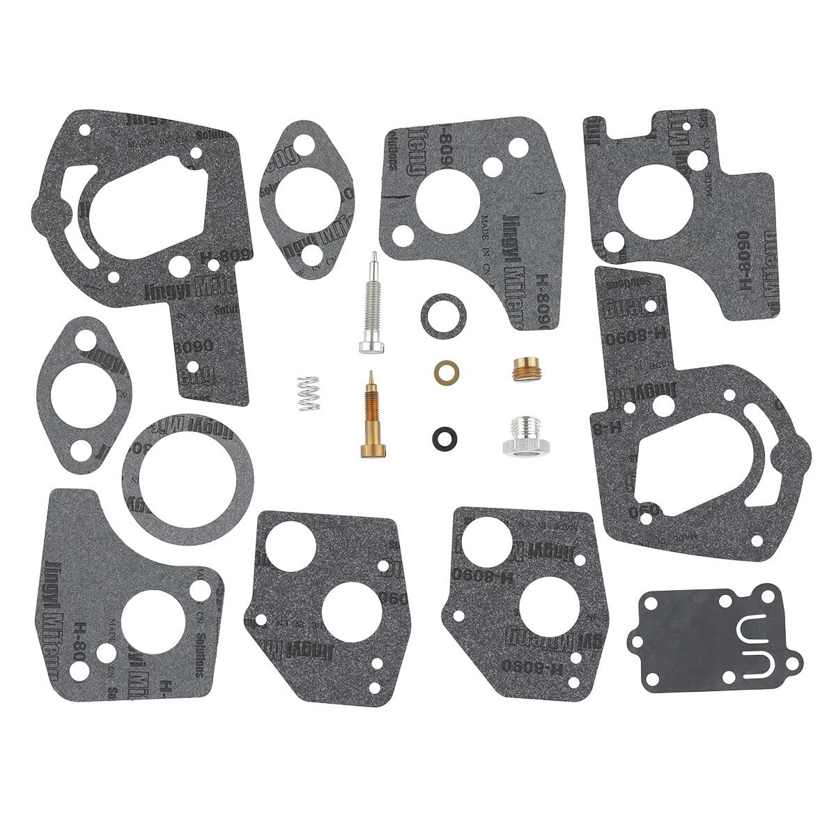 Wellsking close-up carburetor parts highlight quality components.