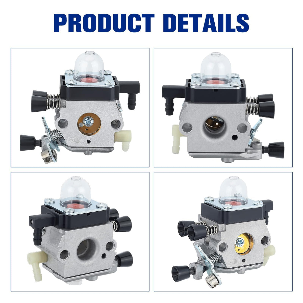 Wellsking quality-durable carburetor materials closeup highlights sturdy construction