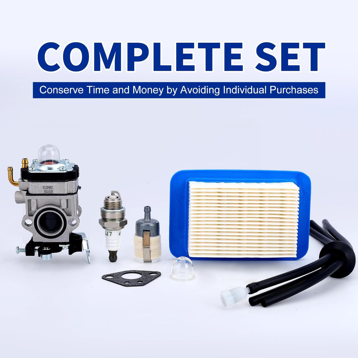 Wellsking PB755ST carburetor top view with slim profile for easy install