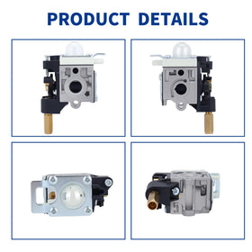 Wellsking RB-K84 carburetor compatible with PAS-265 power attachment installation.