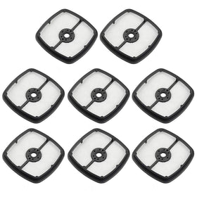 Wellsking SRM-225 air filter pack compatibility chart; broad Echo model coverage at a glance.