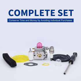 Wellsking TB32EC carburetor replacement kit with fittings