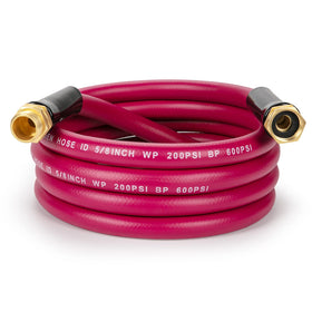 WELLUCK garden hose anti-kink coil stays straight under pressure for smooth watering