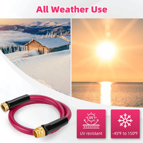 WELLUCK durable 3 ply hose resists wear and UV exposure