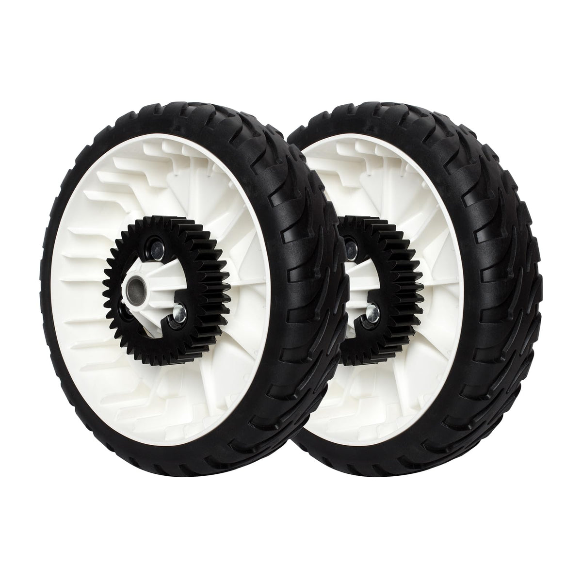 WELOVEHOME rear wheel 8-inch with plastic gear for Toro Recycler compatibility