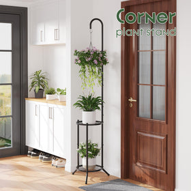 WELUKGUUD rust-proof finish keeps outdoor plants looking sharp.