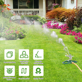 Quick-connect adapter for tool-free setup with WEMADE sprinkler.