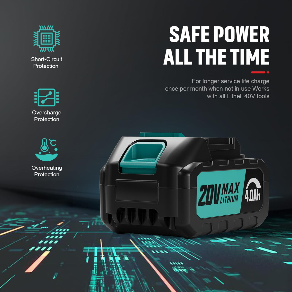 WEMARS dual battery pack for extended cordless cutting sessions