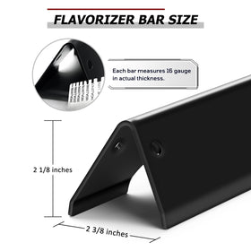 WEMEIKIT 17-inch flavorizer bar for Weber GS4 S435: reduces flare-ups with even heat