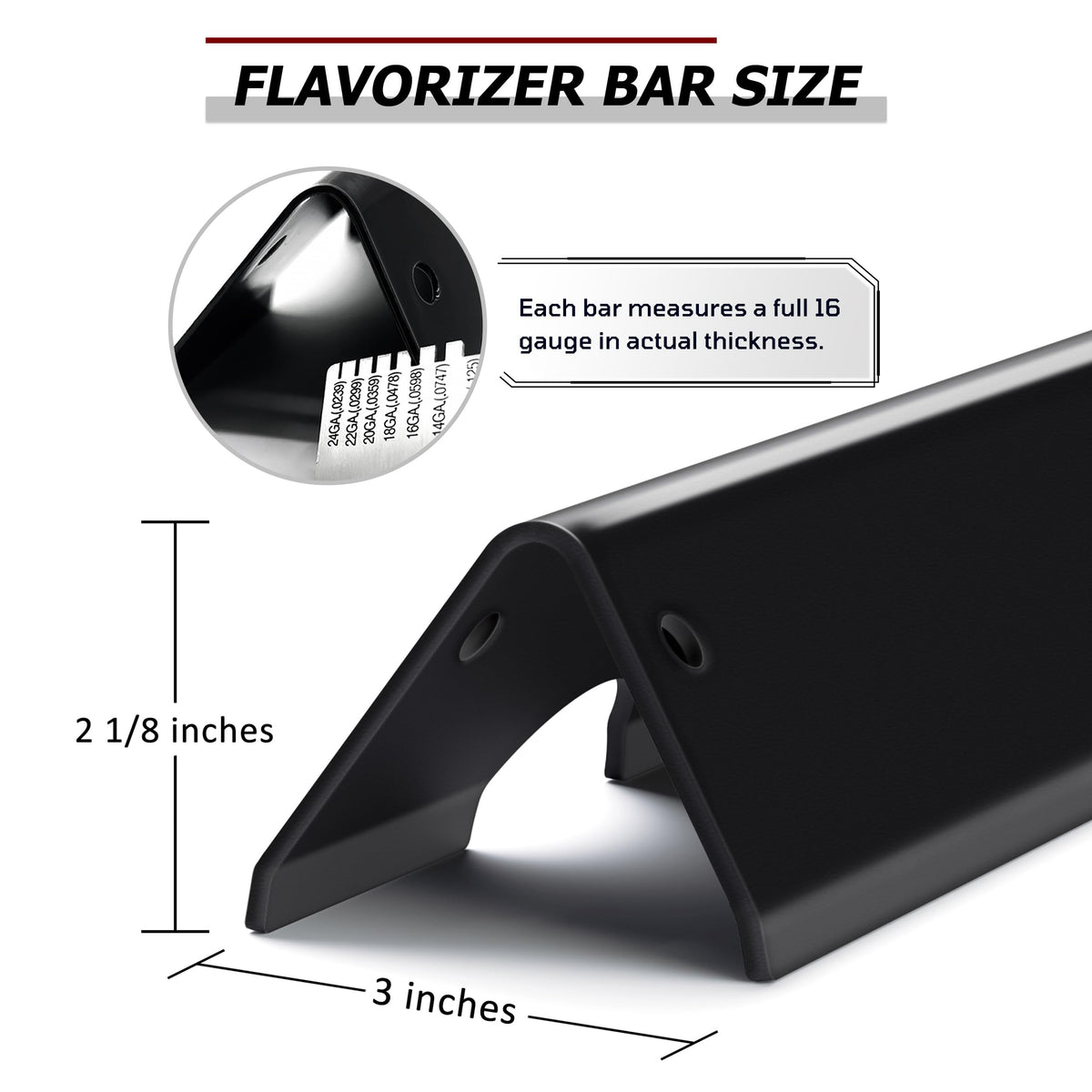 WEMEIKIT bars promote even heat distribution for consistent searing and juicy results.