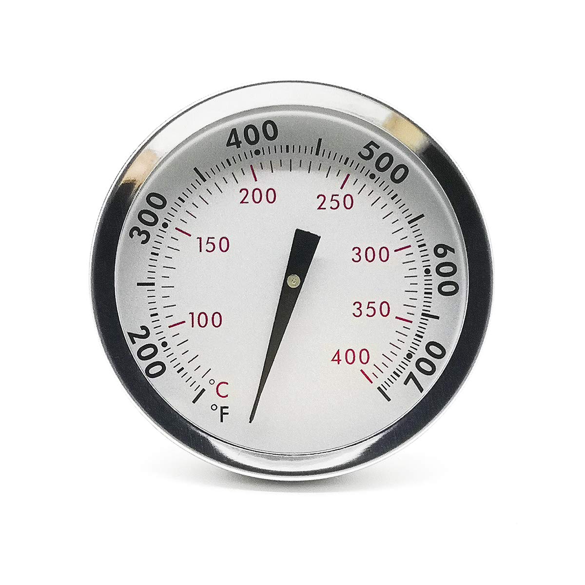 WEMEIKIT thermometer front view with clear dial for Weber grills