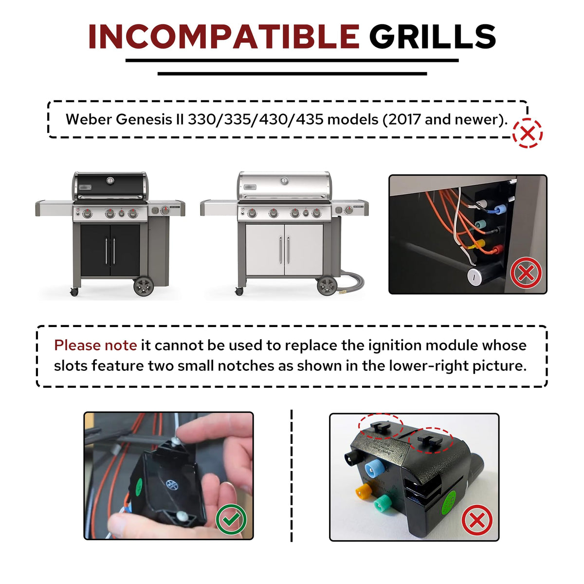 WEMEIKIT package includes complete GS4 ignition components.