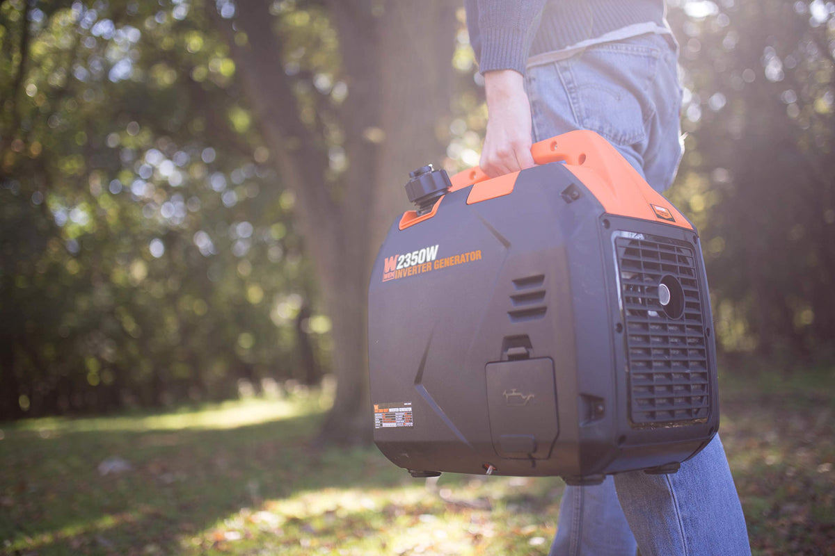 WEN 2350W fuel shutoff feature helps maximize engine life by using remaining carburetor fuel.