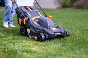 WEN brushless motor powers efficient, low-maintenance mowing.