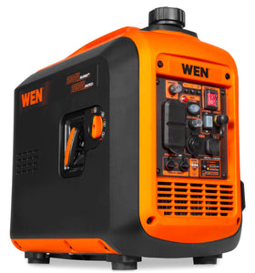 WEN DF280iX front panel with outlets for versatile portable power.